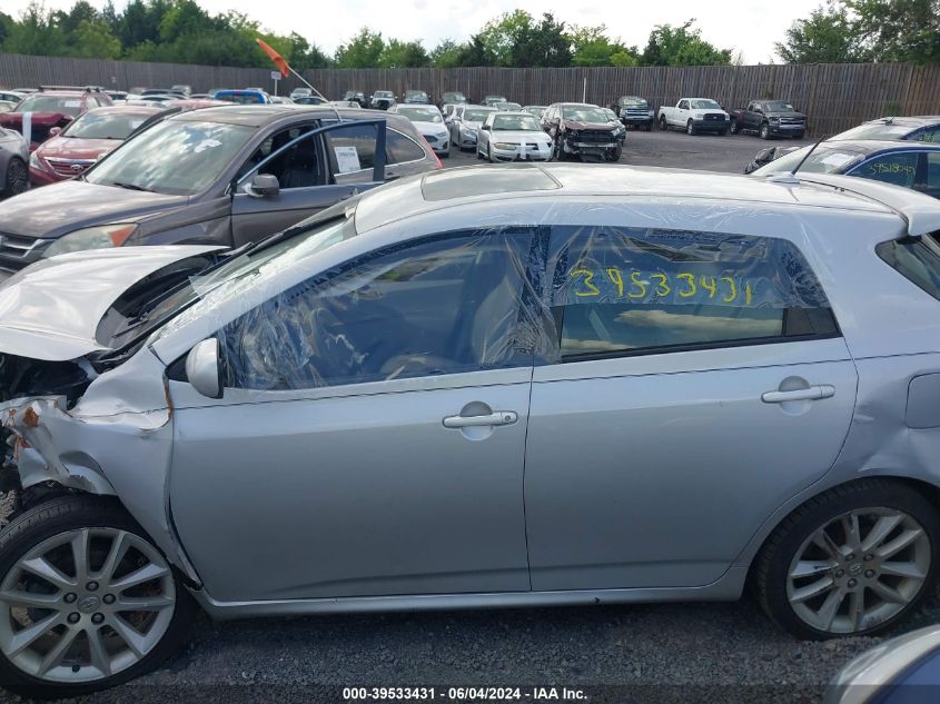 2009 Toyota Matrix Xrs VIN: 2T1GE40E49C003392 Lot: 39533431