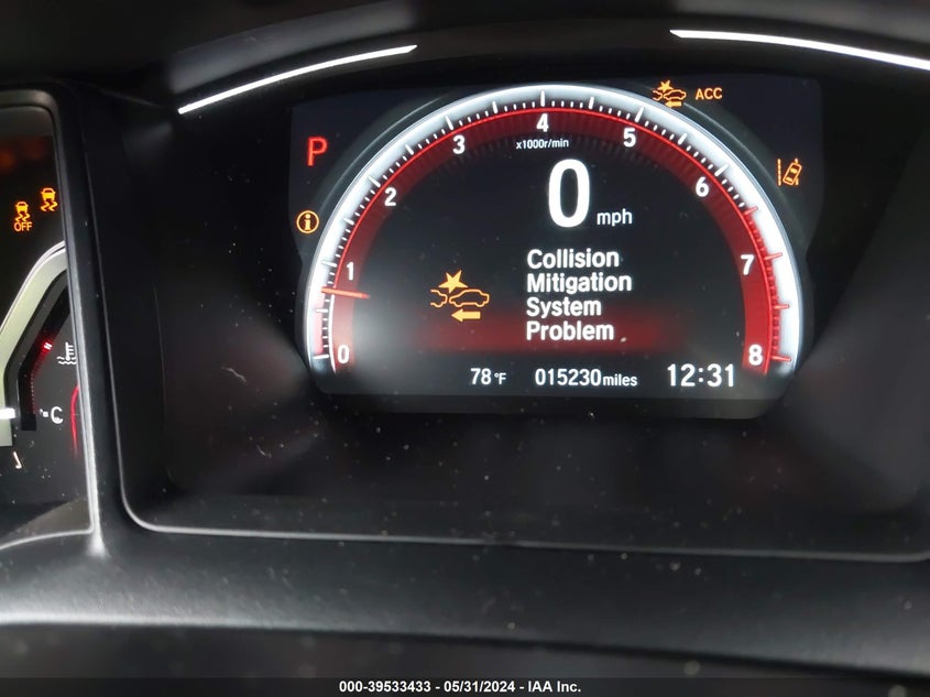 VIN SHHFK7H45MU215741 2021 HONDA CIVIC SPORT