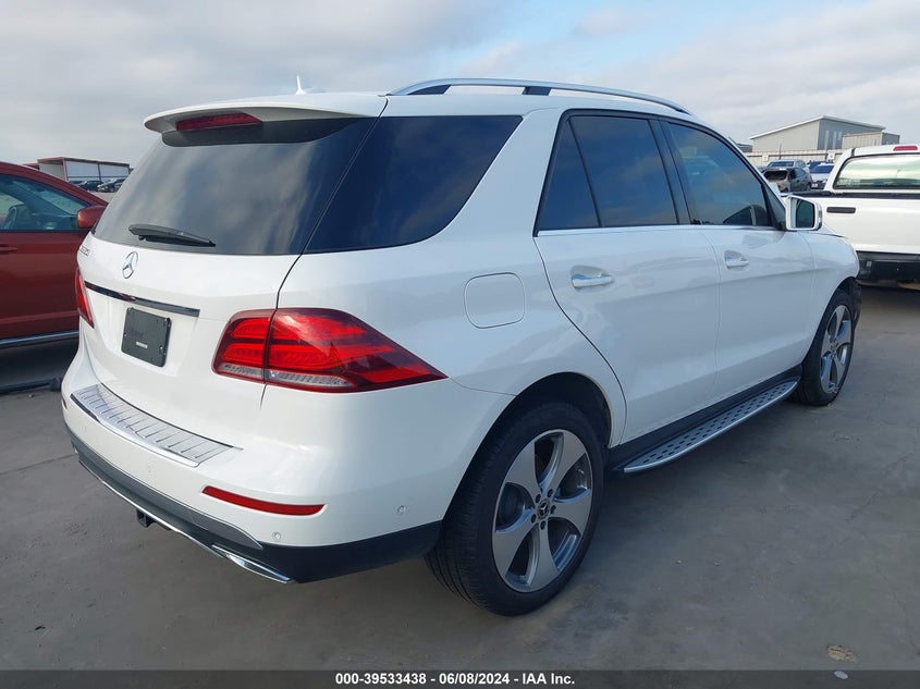 2018 Mercedes-Benz Gle 350 VIN: 4JGDA5JB2JB010333 Lot: 39533438