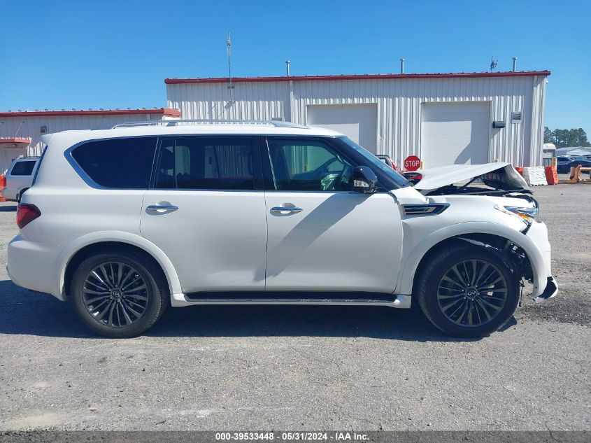 2021 Infiniti Qx80 Premium Select Awd VIN: JN8AZ2AE5M9267527 Lot: 39533448