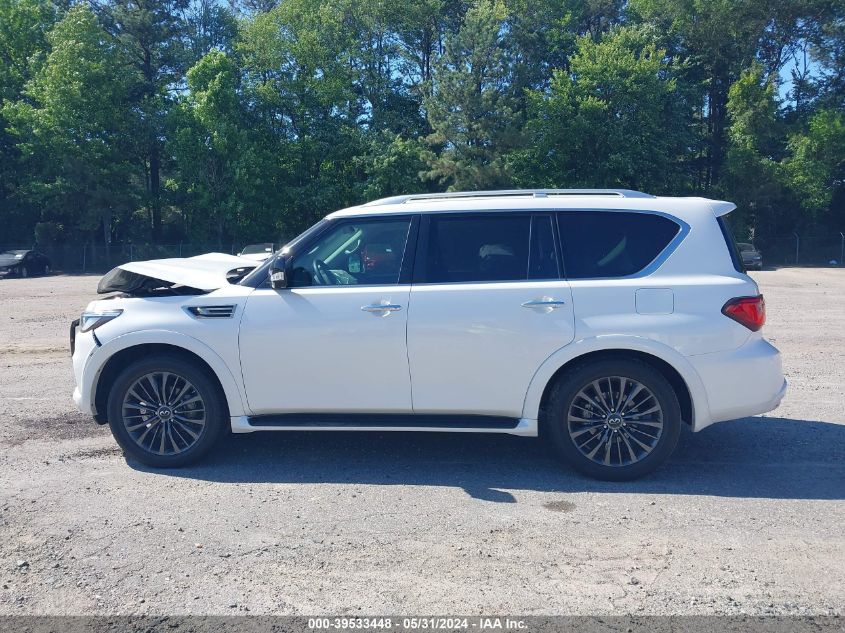 2021 Infiniti Qx80 Premium Select Awd VIN: JN8AZ2AE5M9267527 Lot: 39533448