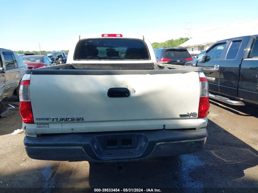 2006 Toyota Tundra Sr5 V8 VIN: 5TBET34196S551883 Lot: 39533454
