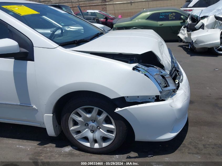 2011 Nissan Sentra 2.0S VIN: 3N1AB6AP4BL725929 Lot: 39533465