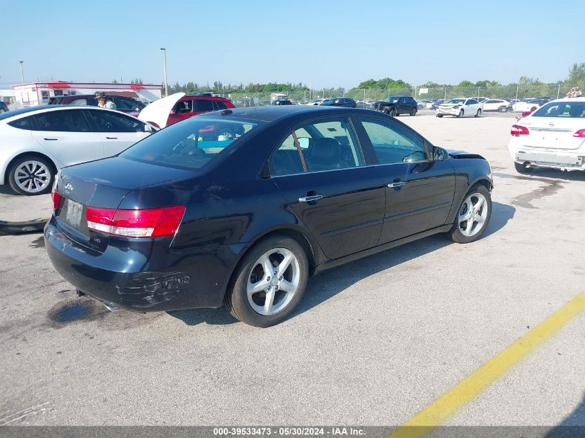 2007 Hyundai Sonata Se/Limited VIN: 5NPEU46F77H245100 Lot: 39533473