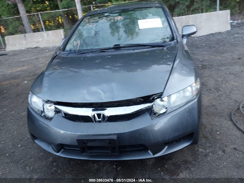 2009 Honda Civic Lx VIN: 2HGFA16599H516397 Lot: 39533476