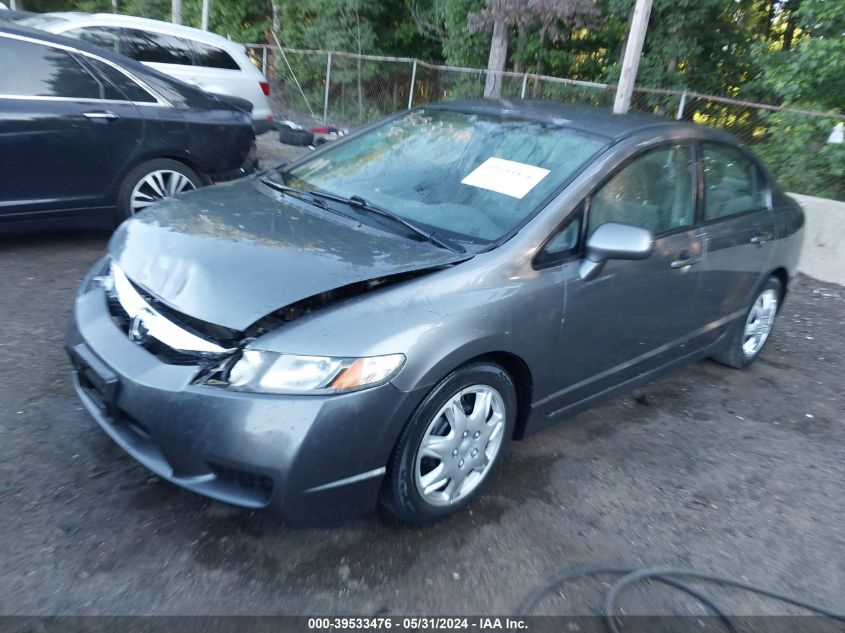 2009 Honda Civic Lx VIN: 2HGFA16599H516397 Lot: 39533476