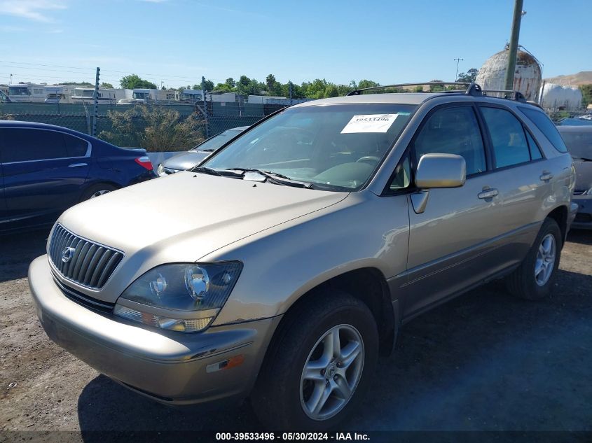 1999 Lexus Rx 300 VIN: JT6HF10U4X0055661 Lot: 39533496