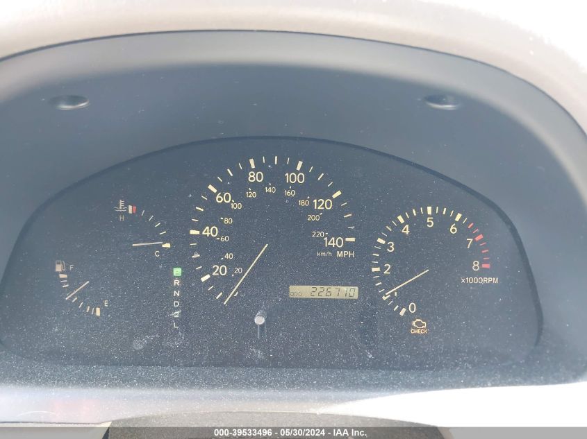 1999 Lexus Rx 300 VIN: JT6HF10U4X0055661 Lot: 39533496