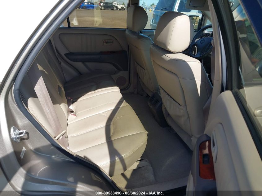 1999 Lexus Rx 300 VIN: JT6HF10U4X0055661 Lot: 39533496