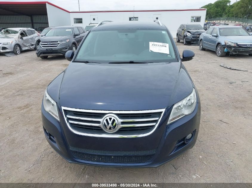 2011 Volkswagen Tiguan Se VIN: WVGBV7AX2BW521988 Lot: 39533498