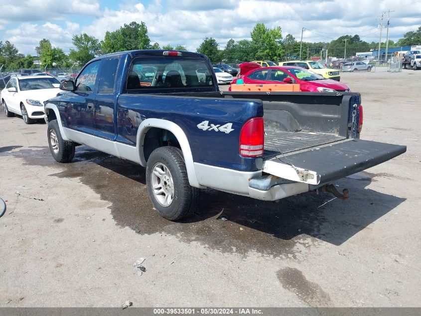 2004 Dodge Dakota Slt VIN: 1D7HG42N44S626231 Lot: 39533501