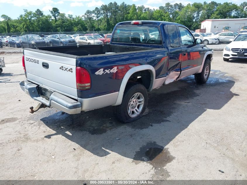 2004 Dodge Dakota Slt VIN: 1D7HG42N44S626231 Lot: 39533501