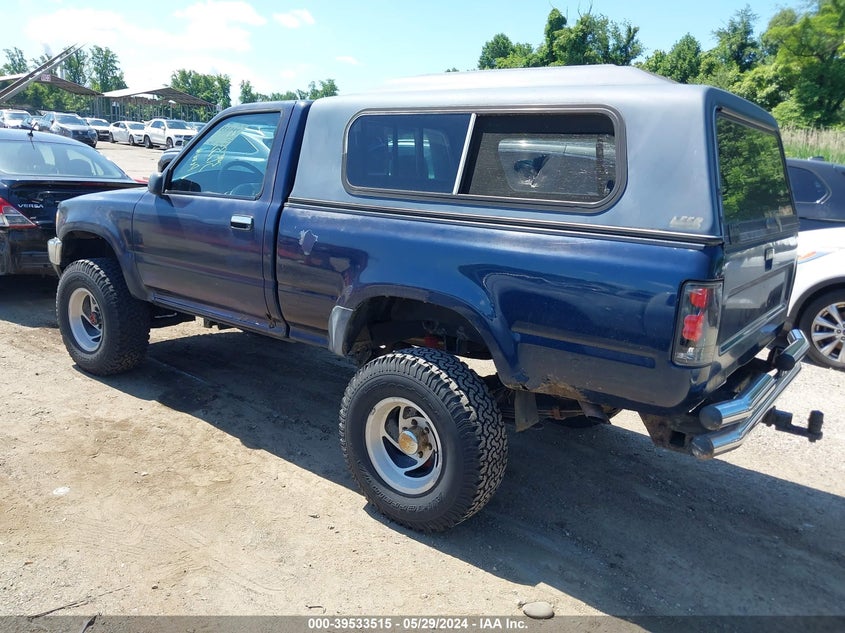 1991 Toyota Pickup 1/2 Ton Sht Wheelbase Dlx VIN: JT4VN01D6M2010552 Lot: 39533515