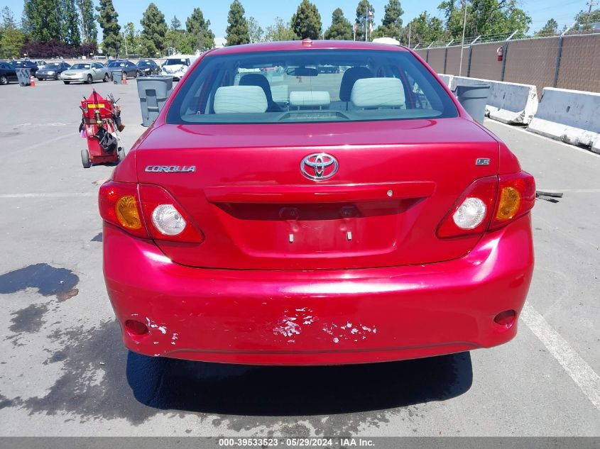 2010 Toyota Corolla Le VIN: 2T1BU4EE7AC413873 Lot: 39533523