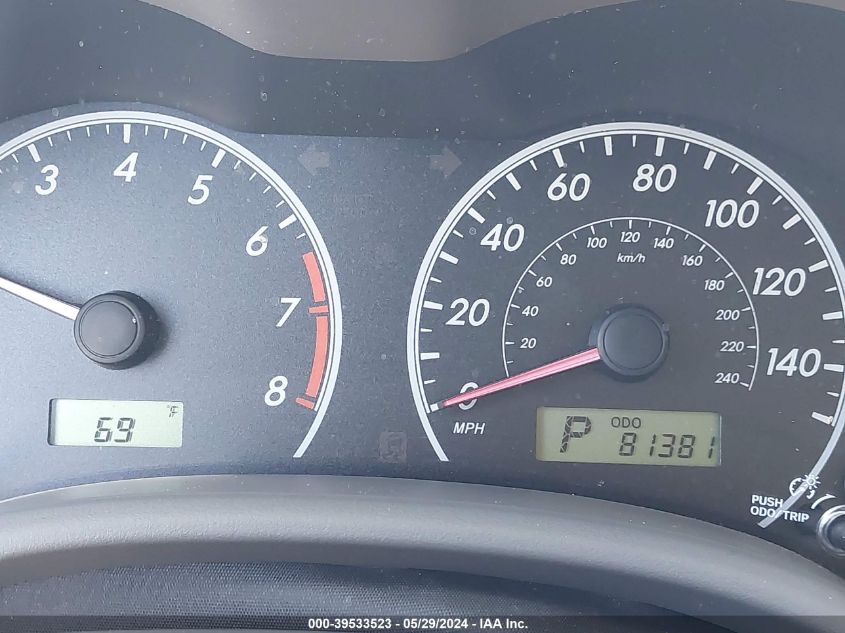 2010 Toyota Corolla Le VIN: 2T1BU4EE7AC413873 Lot: 39533523