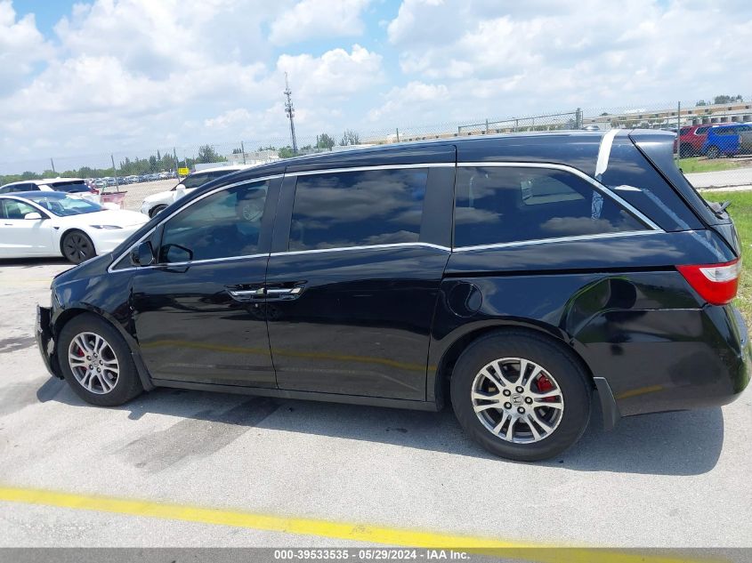 2011 Honda Odyssey Ex-L VIN: 5FNRL5H60BB011301 Lot: 39533535