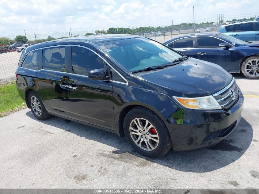 2011 Honda Odyssey Ex-L VIN: 5FNRL5H60BB011301 Lot: 39533535