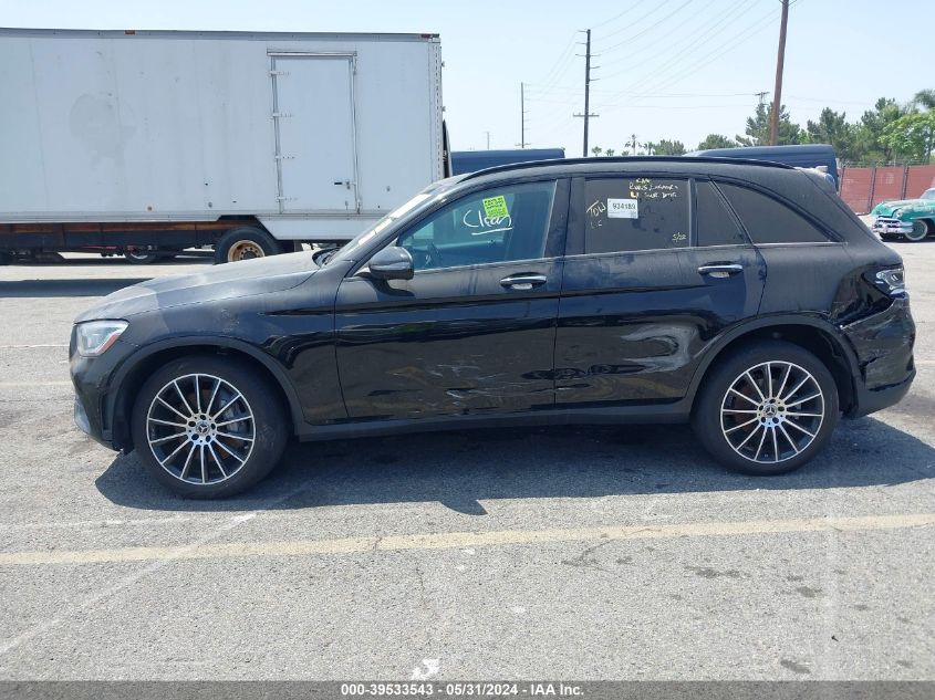 2020 Mercedes-Benz Glc 300 4Matic VIN: WDC0G8EB3LF715709 Lot: 39533543