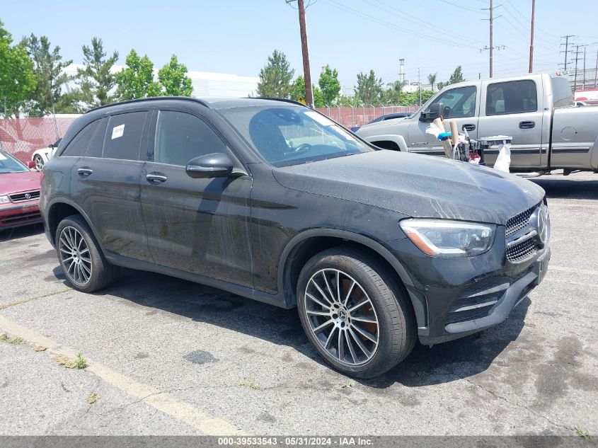 2020 Mercedes-Benz Glc 300 4Matic VIN: WDC0G8EB3LF715709 Lot: 39533543