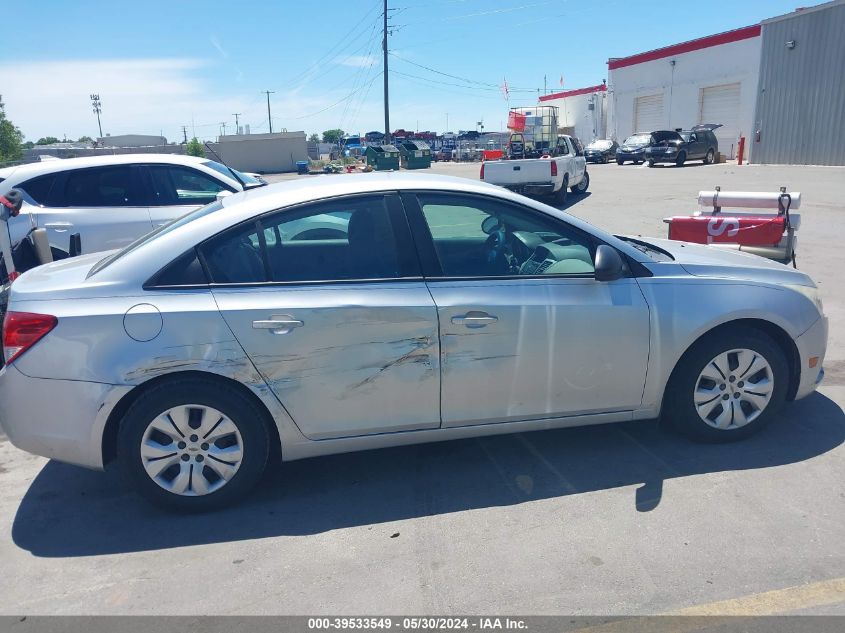 2013 Chevrolet Cruze Ls Auto VIN: 1G1PA5SG1D7314281 Lot: 39533549