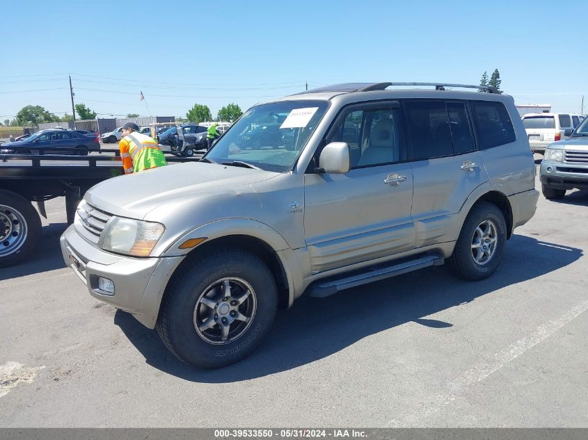 2002 Mitsubishi Montero Limited VIN: JA4MW51R72J028461 Lot: 39533550