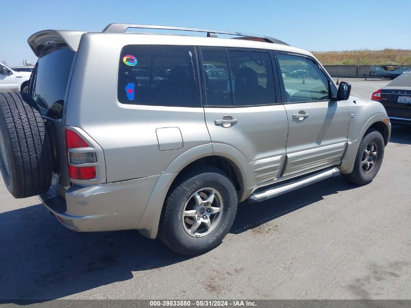 2002 Mitsubishi Montero Limited VIN: JA4MW51R72J028461 Lot: 39533550