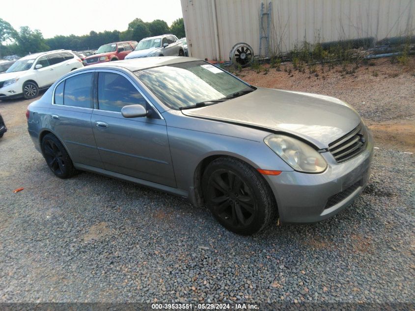 2005 Infiniti G35 VIN: JNKCV51E35M224710 Lot: 39533551