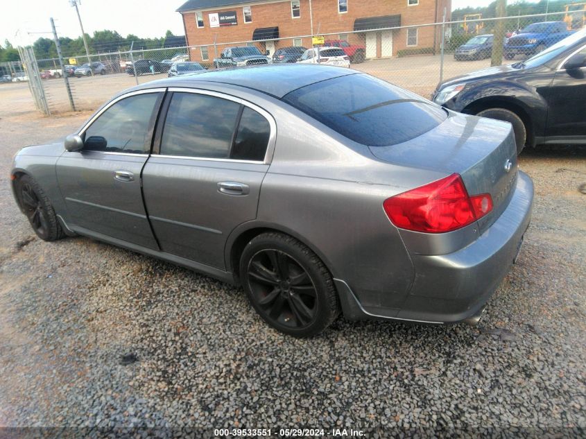 2005 Infiniti G35 VIN: JNKCV51E35M224710 Lot: 39533551