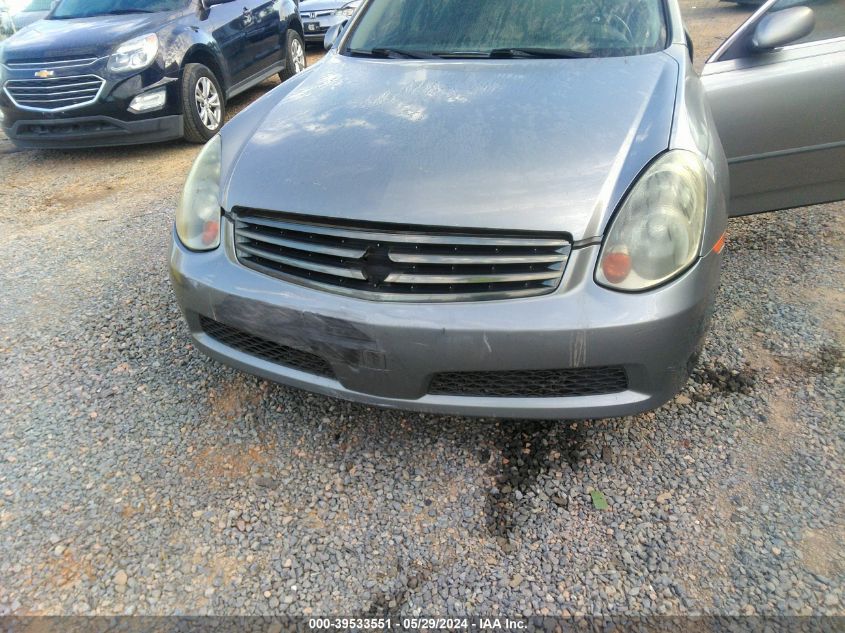 2005 Infiniti G35 VIN: JNKCV51E35M224710 Lot: 39533551