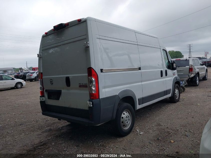 2017 Ram Promaster 1500 High Roof 136 Wb VIN: 3C6TRVBG3HE520181 Lot: 39533553