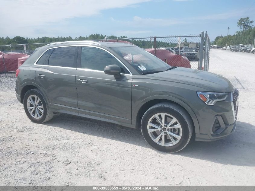 2023 Audi Q3 Premium S Line 45 VIN: WA1DECF3XP1070075 Lot: 39533559