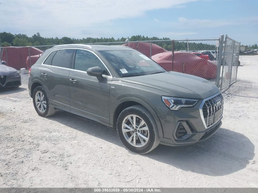 2023 Audi Q3 Premium S Line 45 VIN: WA1DECF3XP1070075 Lot: 39533559