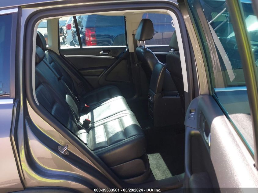 2012 Volkswagen Tiguan Sel VIN: WVGAV7AX8CW001405 Lot: 39533561