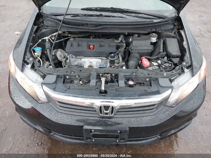 2012 Honda Civic Ex-L VIN: 2HGFB2F97CH543143 Lot: 39533560