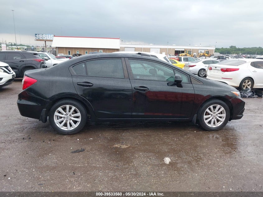 2012 Honda Civic Ex-L VIN: 2HGFB2F97CH543143 Lot: 39533560