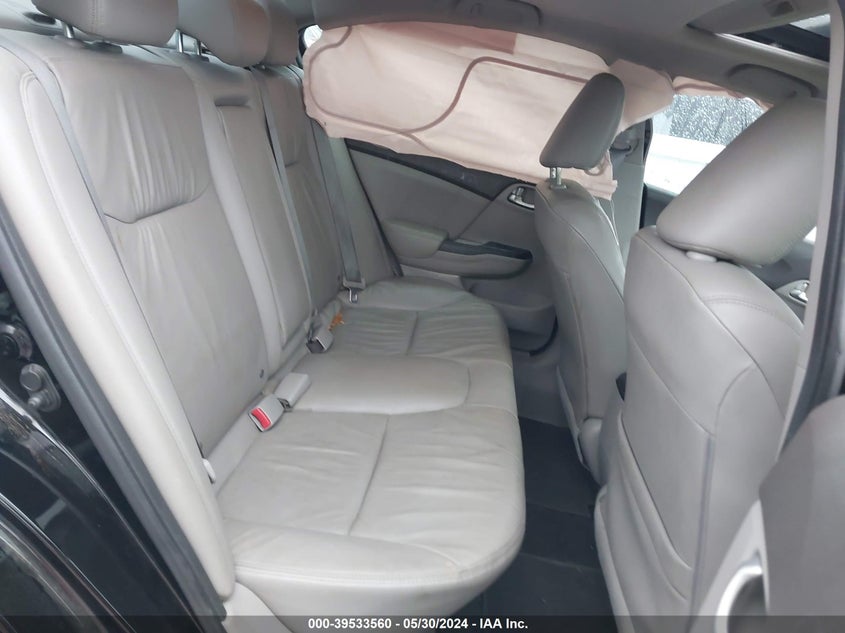 2012 Honda Civic Ex-L VIN: 2HGFB2F97CH543143 Lot: 39533560