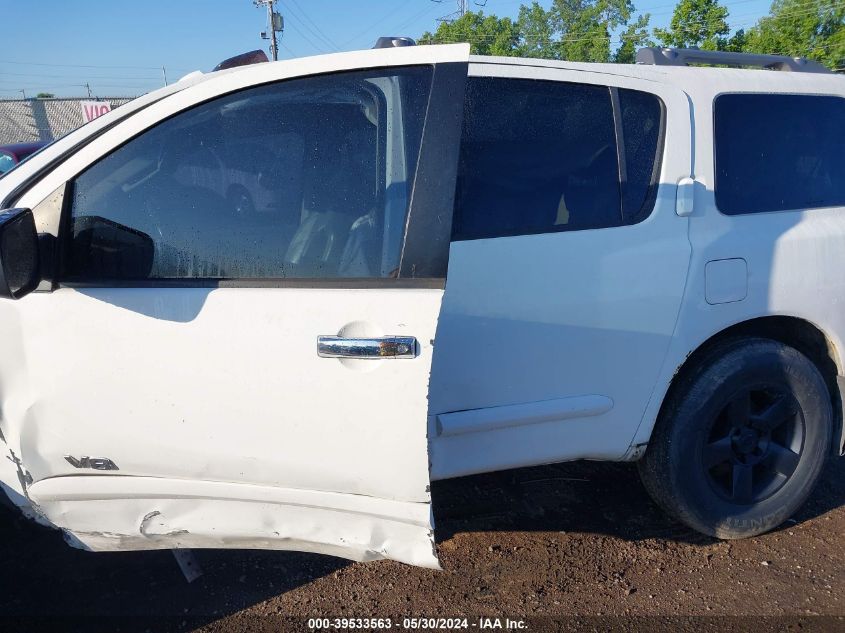 2007 Nissan Armada Le VIN: 5N1BA08C27N702673 Lot: 39533563