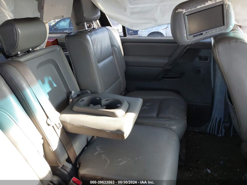 2007 Nissan Armada Le VIN: 5N1BA08C27N702673 Lot: 39533563