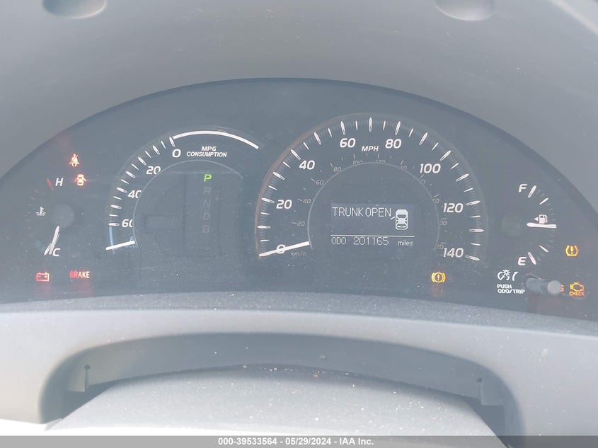 2008 Toyota Camry Hybrid VIN: 4T1BB46K08U059617 Lot: 39533564