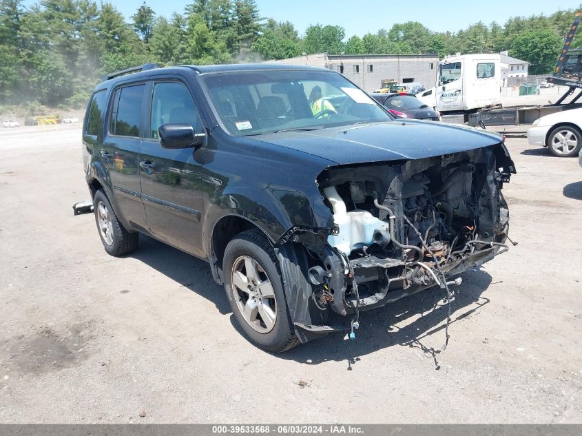 2011 Honda Pilot Ex-L VIN: 5FNYF4H53BB025018 Lot: 39533568