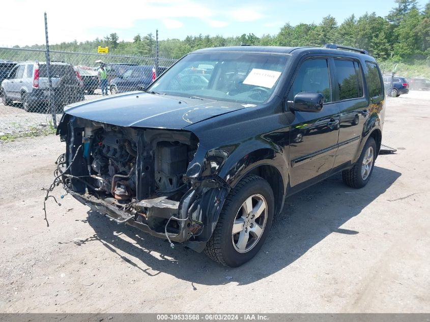 2011 Honda Pilot Ex-L VIN: 5FNYF4H53BB025018 Lot: 39533568