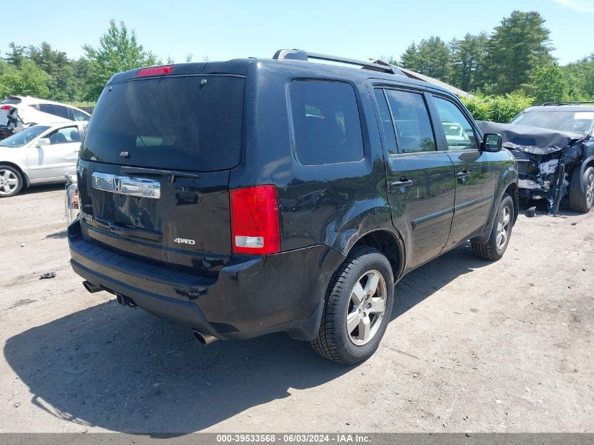 2011 Honda Pilot Ex-L VIN: 5FNYF4H53BB025018 Lot: 39533568