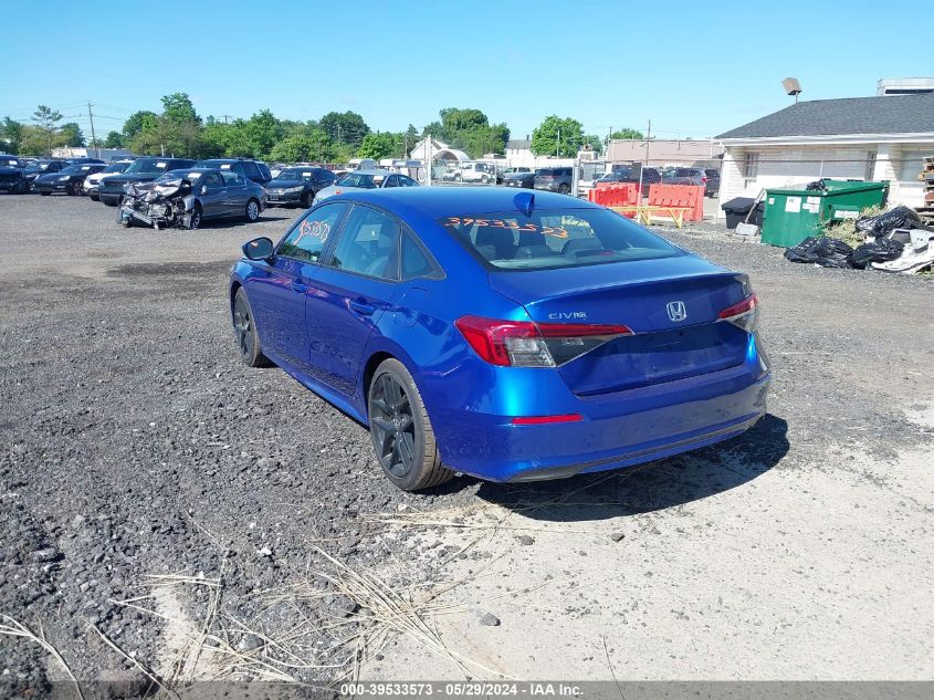 2HGFE2F52RH509768 | 2024 HONDA CIVIC