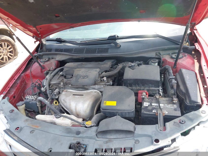 2013 Toyota Camry Xle VIN: 4T4BF1FK7DR286130 Lot: 39533574