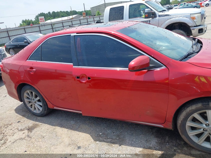 2013 Toyota Camry Xle VIN: 4T4BF1FK7DR286130 Lot: 39533574