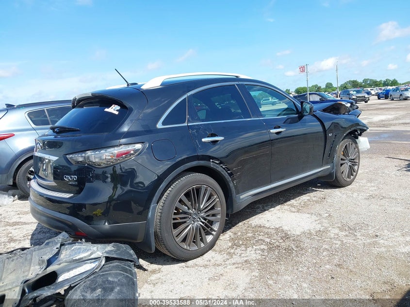 2017 Infiniti Qx70 VIN: JN8CS1MW3HM415513 Lot: 39533588