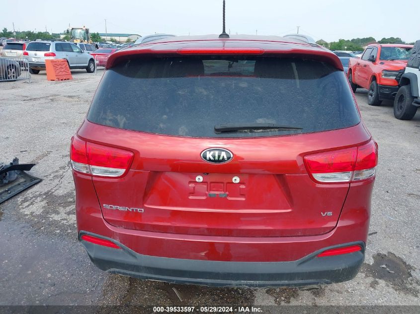 2017 Kia Sorento 3.3L Lx VIN: 5XYPGDA59HG247325 Lot: 39533597