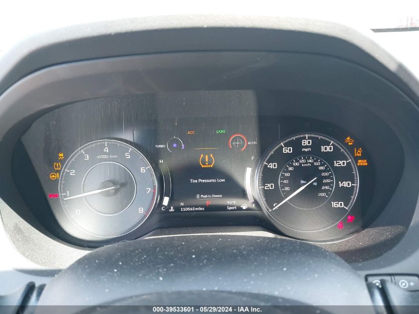 2020 Acura Rdx Standard VIN: 5J8TC2H33LL026191 Lot: 39533601