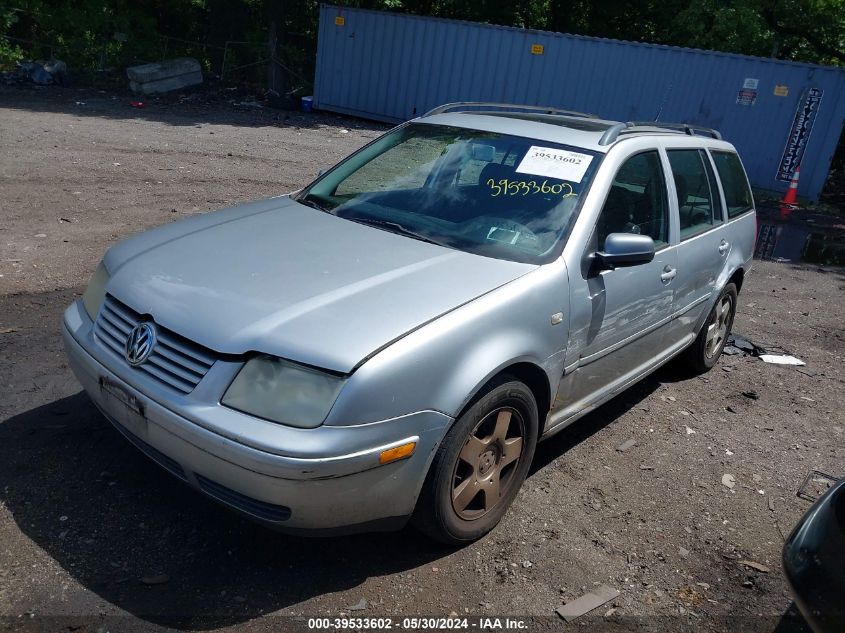 2002 Volkswagen Jetta Gls 1.8L VIN: WVWSE61J12W321288 Lot: 39533602