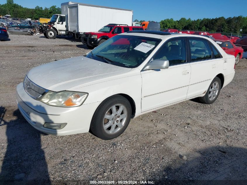 2001 Toyota Avalon Xls VIN: 4T1BF28B01U189733 Lot: 39533609